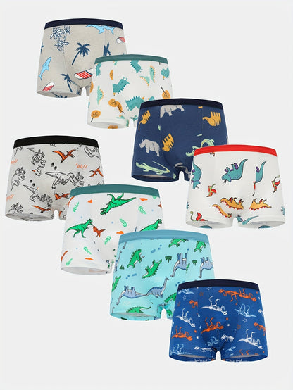 Boys' Dinosaur Boxer Briefs - Soft Everyday Multipack – view 13