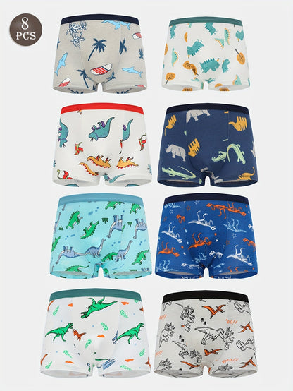 Boys' Dinosaur Boxer Briefs - Soft Everyday Multipack – view 15