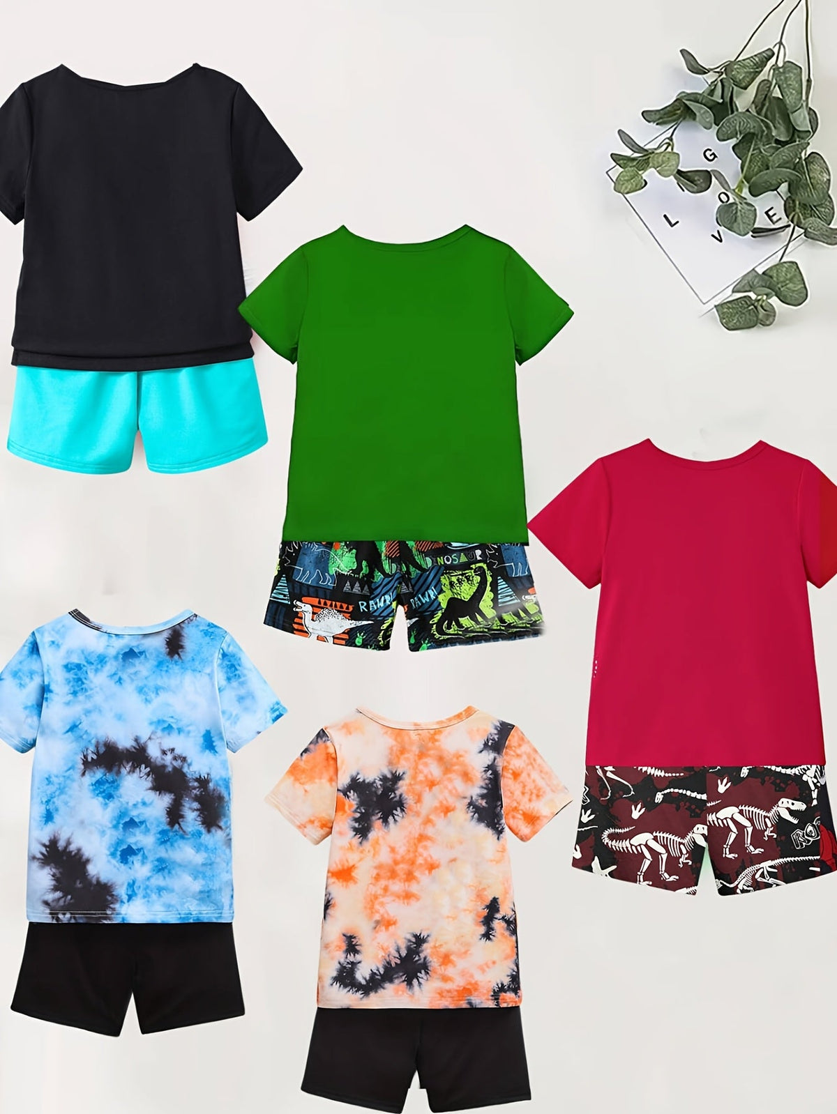 Boys' Dinosaur Outfit Set - Summer – view 5
