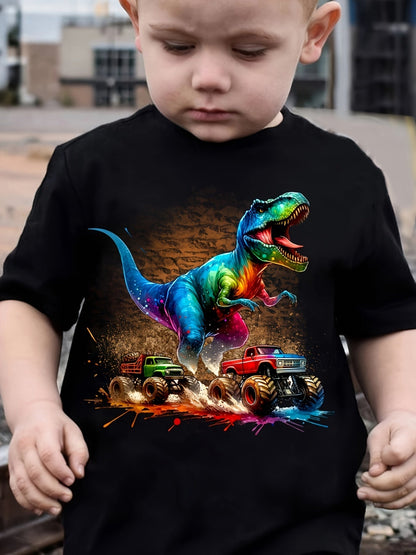 Boys' Dinosaur Print T-Shirt - Short Sleeve – view 15