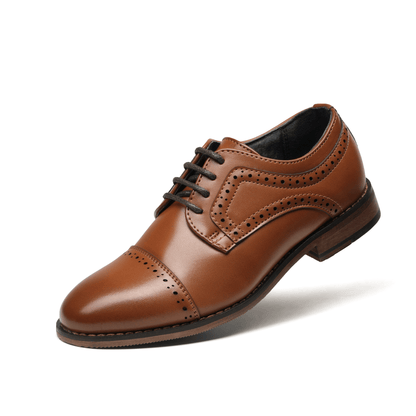 Boys Dress Shoes - Comfort Fit – Sizes US 9–US 6 – Black option – view 4