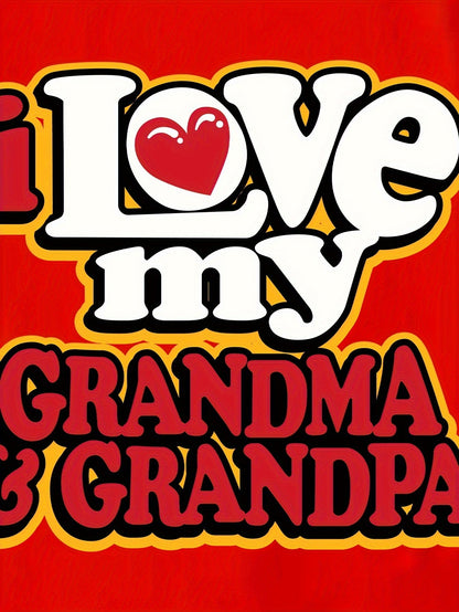 Boys' Grandma & Grandpa T-Shirt - Family Graphic – view 2