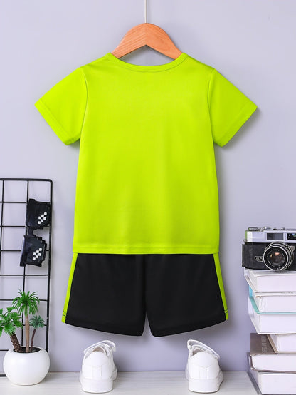 Boys' Graphic Outfit Set - Short Sleeve Summer – view 2