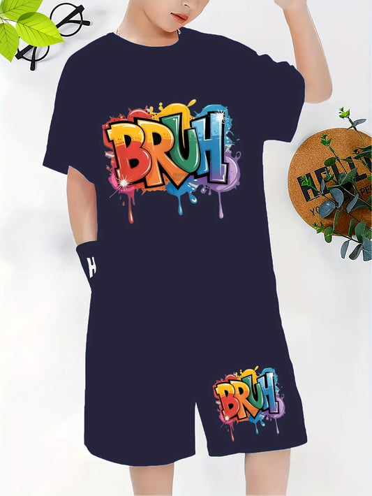 Boys' Graphic Outfit Set - Summer – main product image