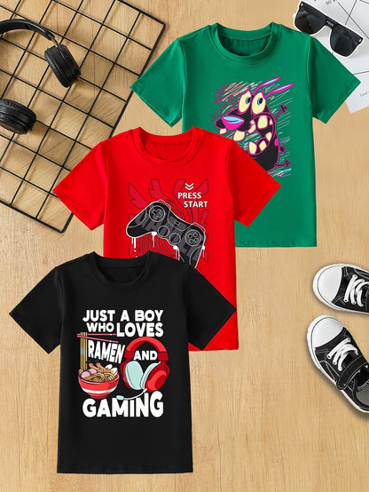 Boys' Graphic T-Shirt - Short Sleeve Spring – view 7