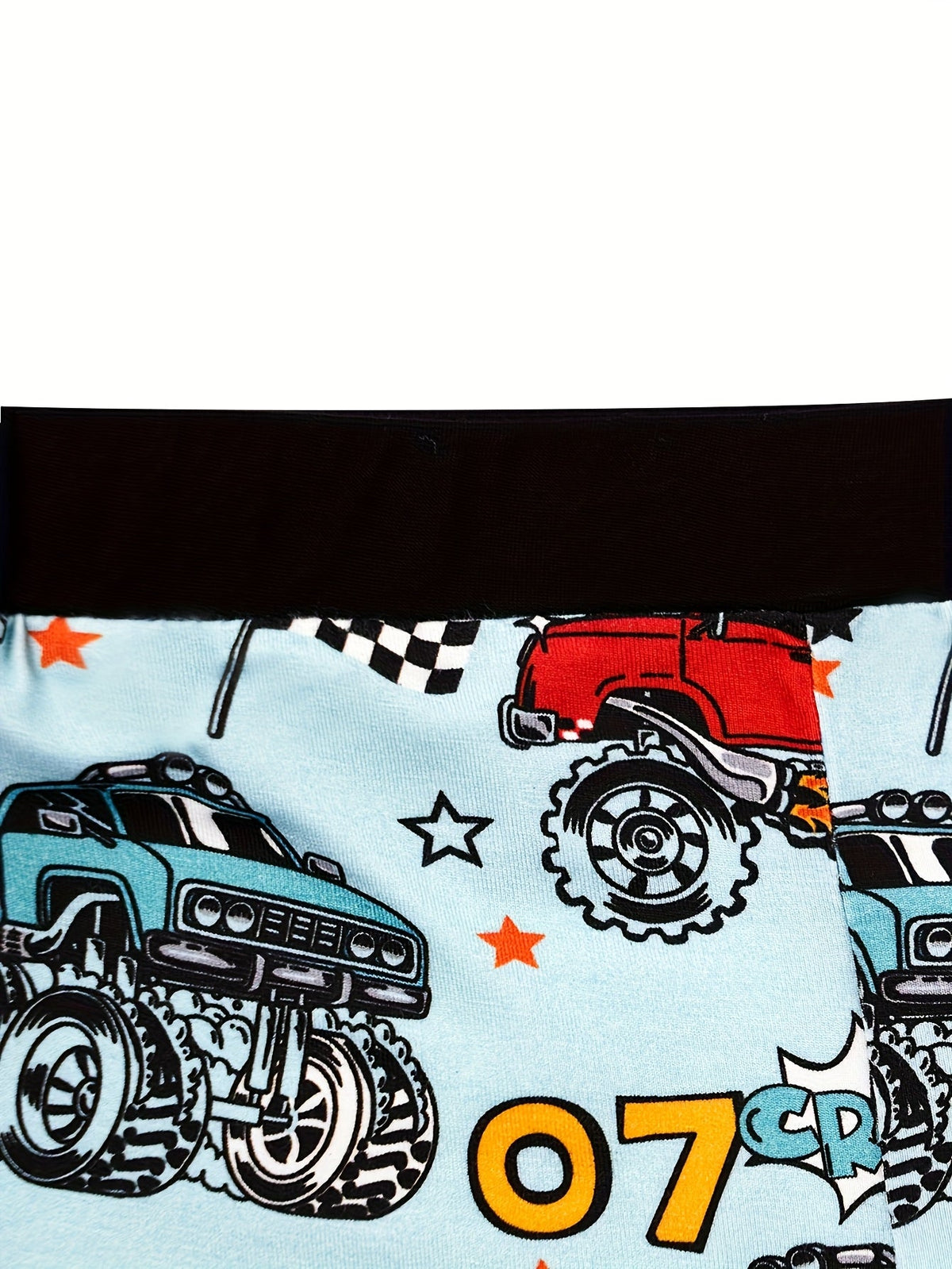 Boys' Pajama Set – Boys' Cartoon Sleepwear - Short Sleeve – view 8