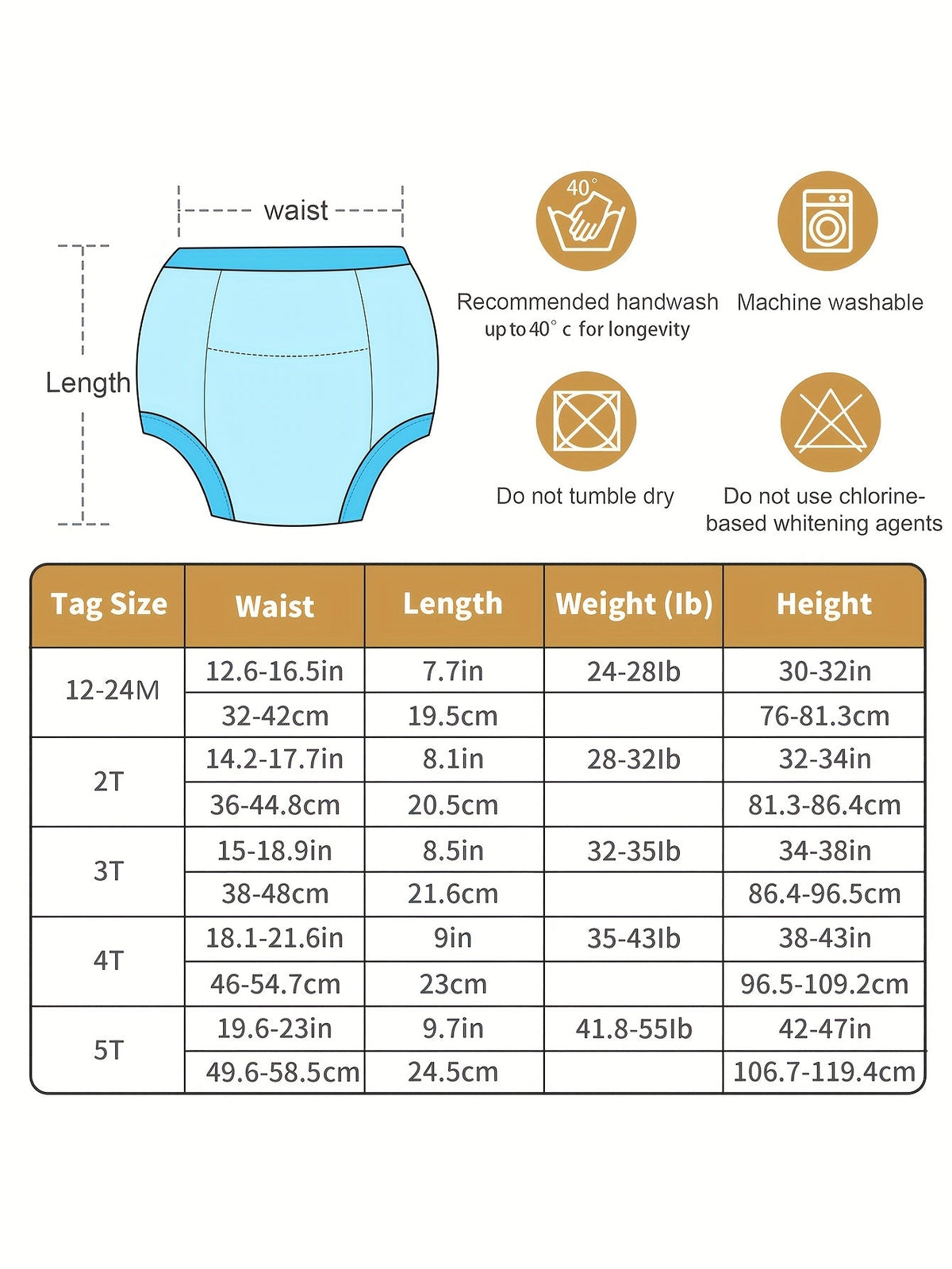 Boys' Potty Training Pants - 10-Pack Absorbent – view 13
