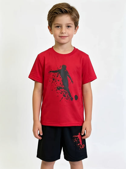 Boys' Printed T-Shirt & Shorts Set - 6-Piece 2101 – view 8