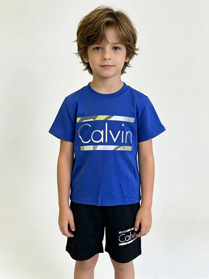 Boys' Printed T-Shirt & Shorts Set - 6-Piece 3909 – view 10