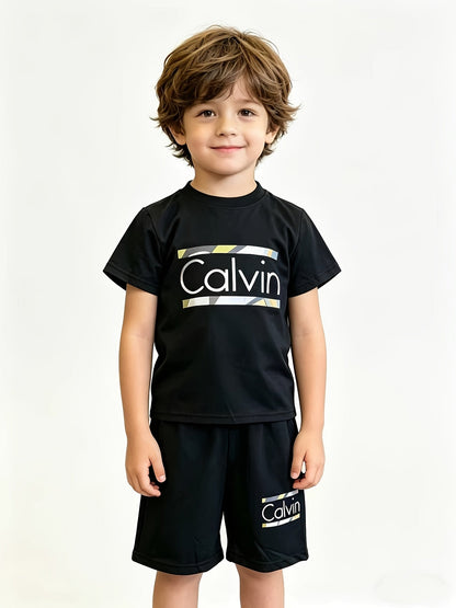 Boys' Printed T-Shirt & Shorts Set - 6-Piece 3909 – view 11