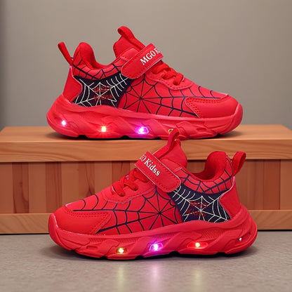 Boys Running Shoes - Breathable Mesh – Red option – view 3