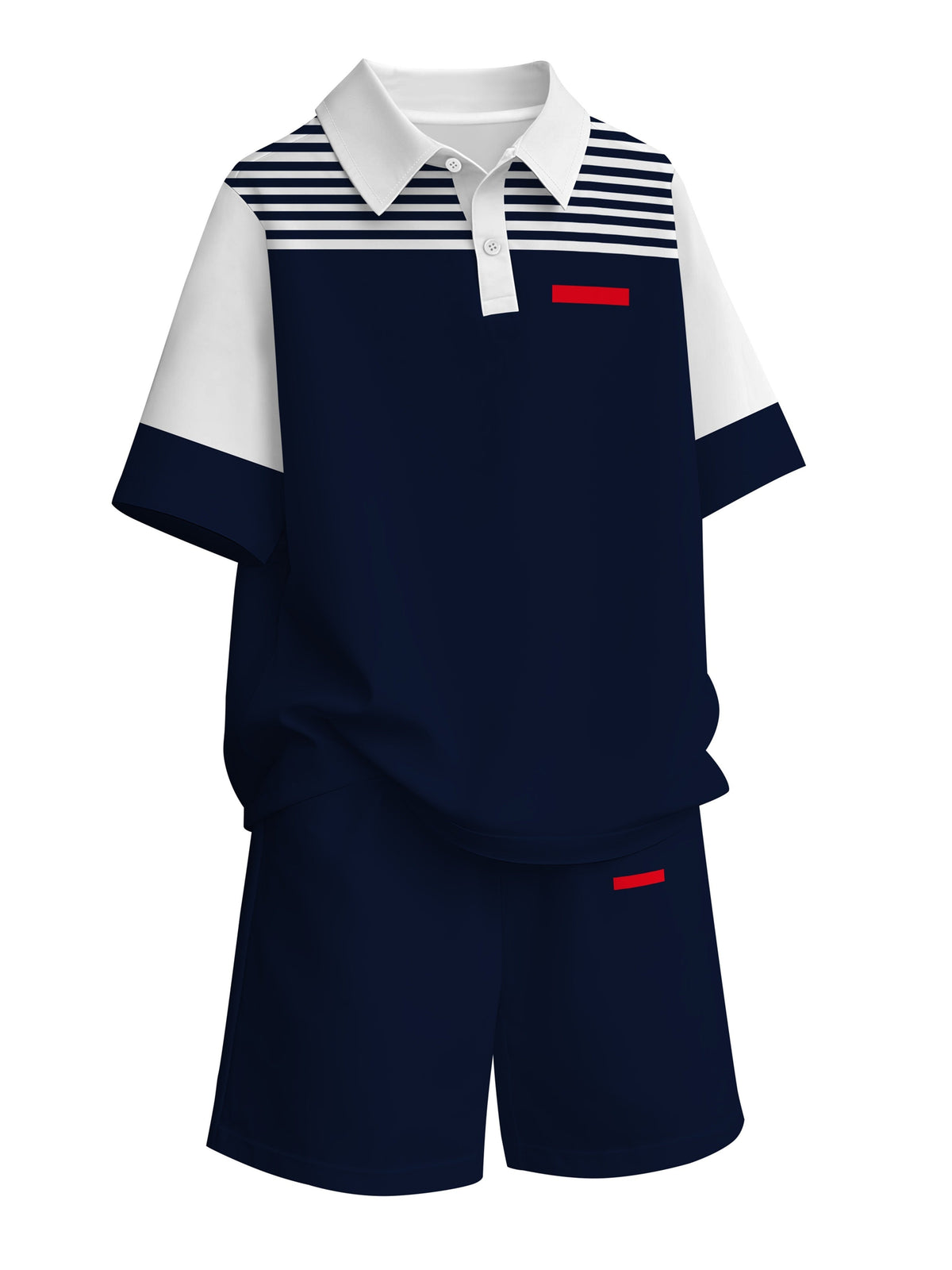 Boys' Striped Outfit Set – view 4