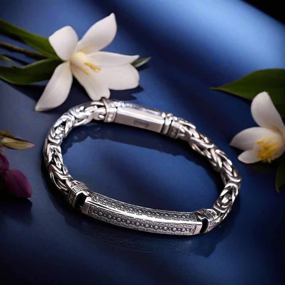 Bracelet for Women - 925 Sterling Silver for - Modern Light Luxury Elegant Bangle - Minimalist - product detail view 10