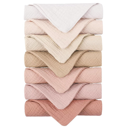 Burp Cloth - 7-pack Muslin Soft Washcloths – view 6