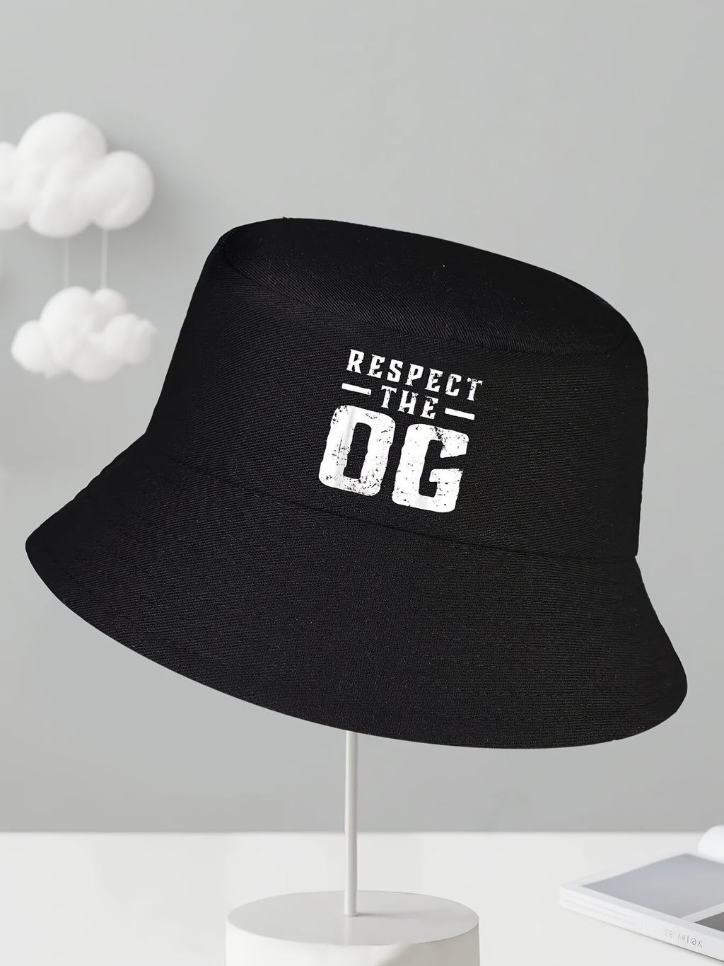Respect The OG Original Gangsta O Bucket Hat <Unisex Men> Tennis Skate Bucket Hat