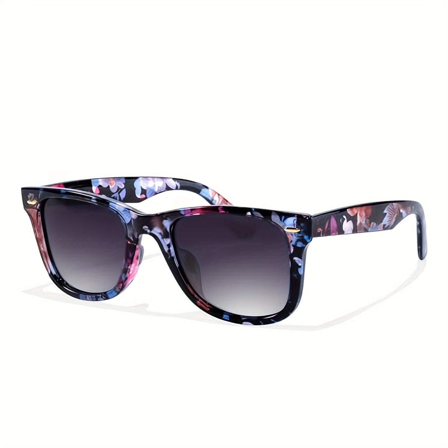 Polarized Sunglasses for Women, Anti-Glare Mirror Lenses, Trendy Fashion Shades with UV Protection, Lightweight Frame — Tawny Gold, Pink, White, Tea, Floral & More Colors Available