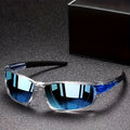 Chic Premium Wraparound Glasses, Unisex Retro Design Men'S Fashion Eyewear for Various Activities - Stylish Glasses Featuring TAC Lenses And PC Frames
