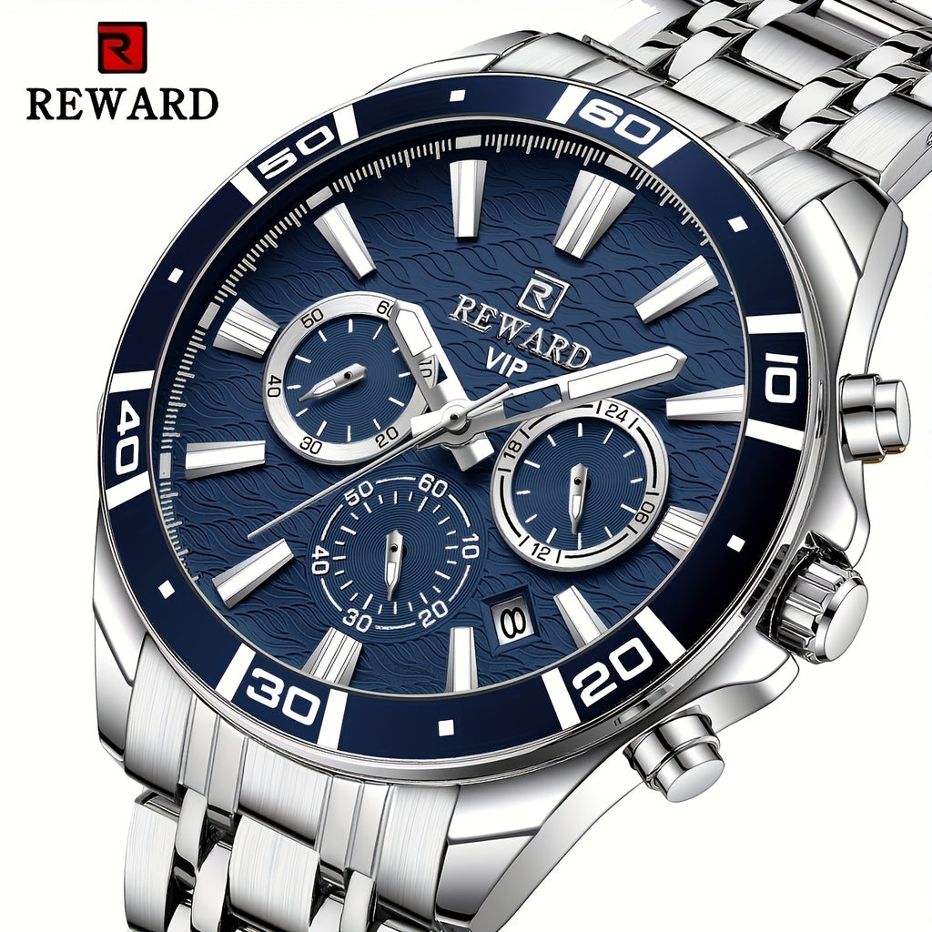 Introducing The Latest Collection of Premium Men'S Business Watches Featuring Stainless Steel, Quartz Movement, Chronograph Functions, And Luminous Displays for Sports Enthusiasts