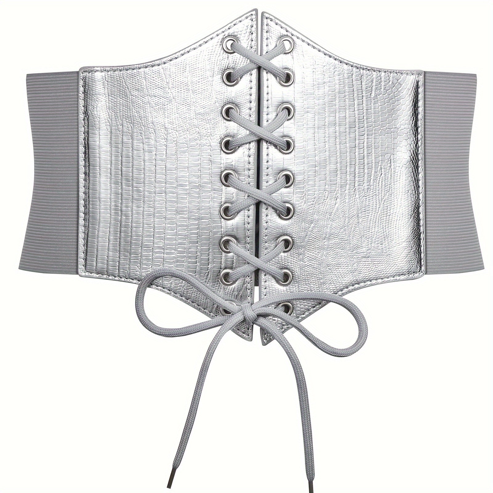 SUOSDEY Multi-Pack Brown Black Red White Coffee Corset Belt for Women Halloween Christmas Costume