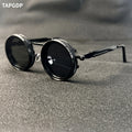 Men'S Vintage Steampunk Spin Fashion Glasses - Adjustable Brightness, Alloy Frames and Black/Grey Gradually changing Lenses, Interchangeable Lens System for Parties, Casual Wear - Bohemian Eyewear Accessories (Not Glasses), Without Battery