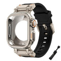 Veuto Stainless Steel Metal Strap, Apple Integrated Case The Watch Strap Additions Are Suitable for Both Men And Women of Apple Watch Iwatch. The Stainless Steel Fashionable Mesh Strap Is Compatible with 11/10/9/8/7/6/Ultra 2 SE Ultra 2