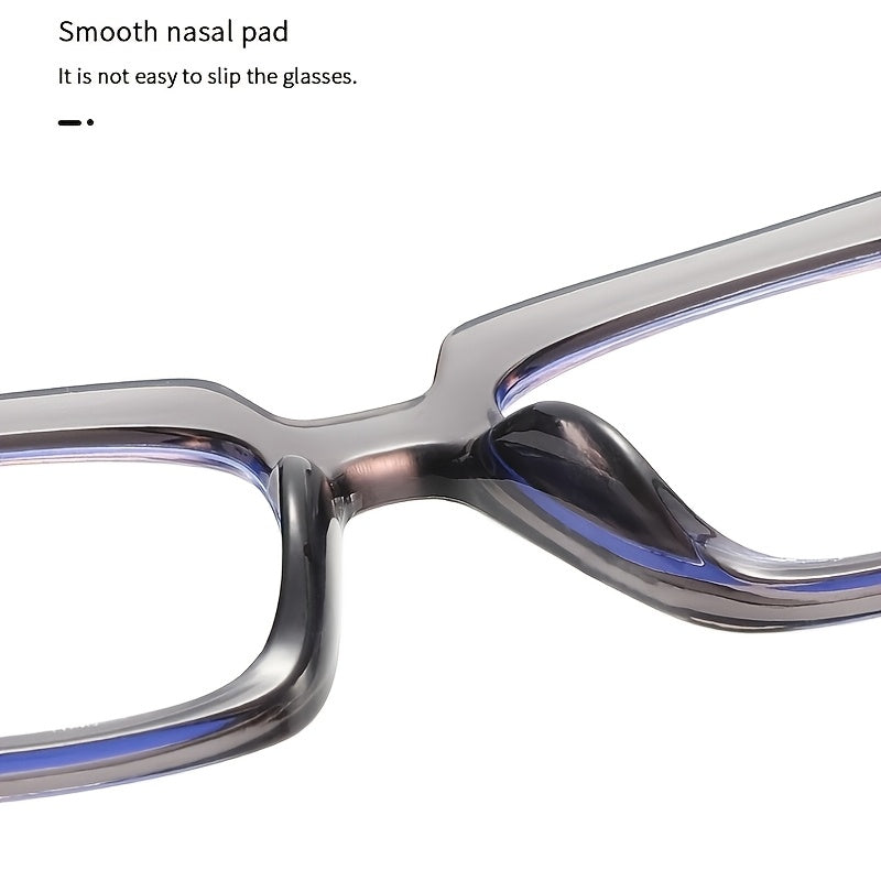 Reading Glasses for Women 4 Pack, Large Frame HD Lenses, Leopard Print & Classic Black Polycarbonate Readers Set, Trendy Fashion Reading Glasses +1.00 to +4.00 — Stylish Everyday Eyewear