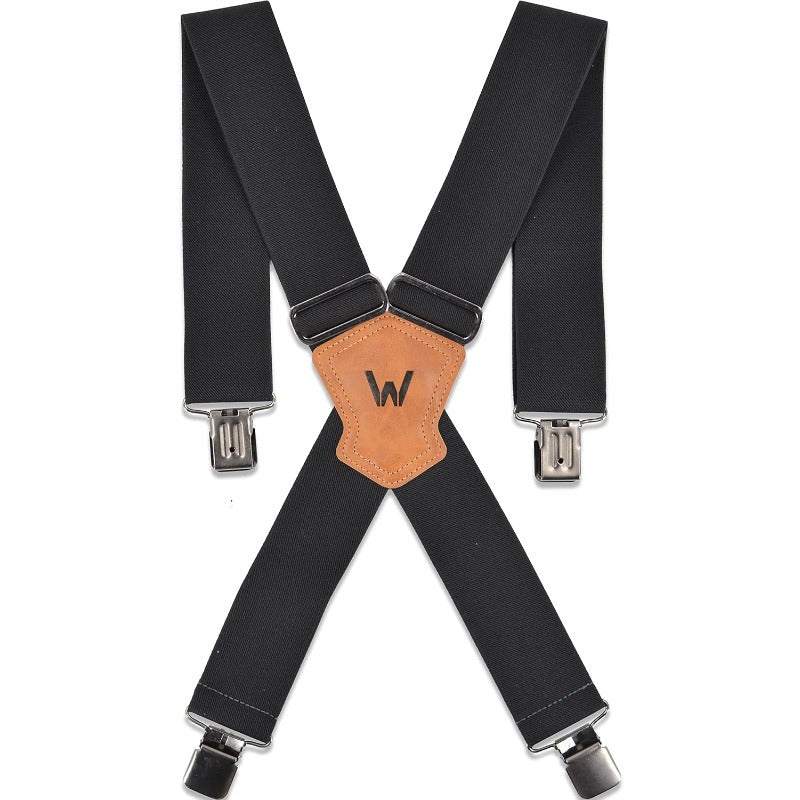 2-inch Elastic Men's Overalls, Men's Overalls, Work Men's Overalls, Men's Overalls with Clips
