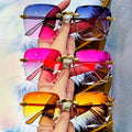 3pcs, frame, cutting, eye-catching, glass reflective, still-cool, trendy, anti-reflection, style.