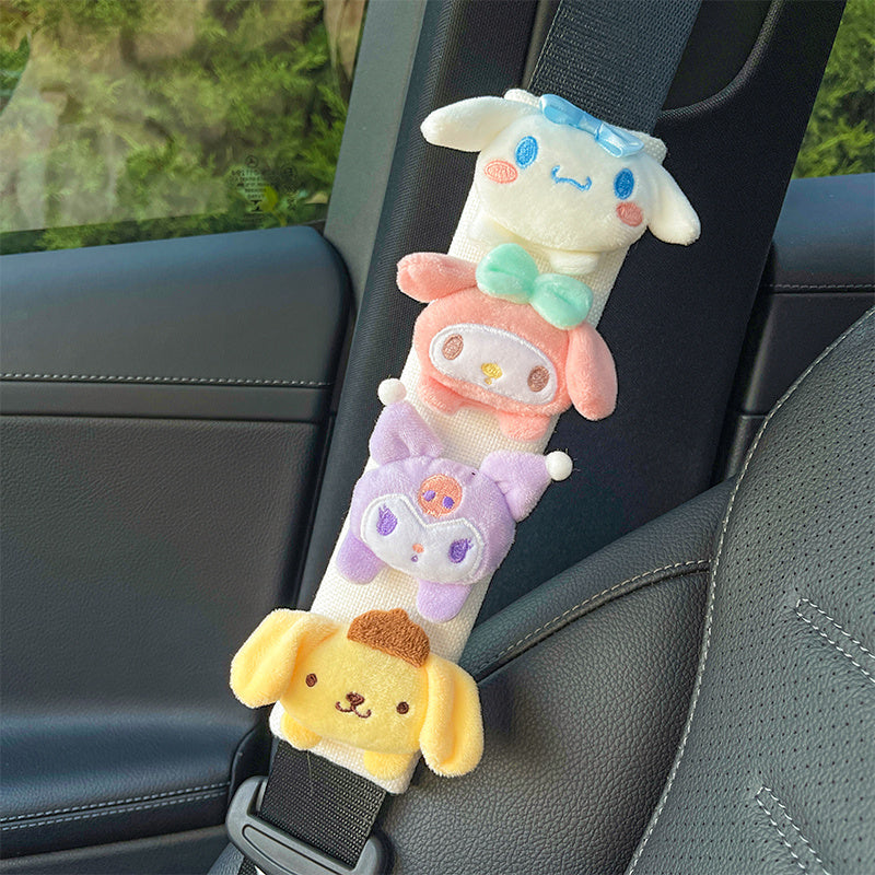 Cartoon Car Seat Belt Shoulder Cover - Soft Travel Cushion One-Piece – view 8