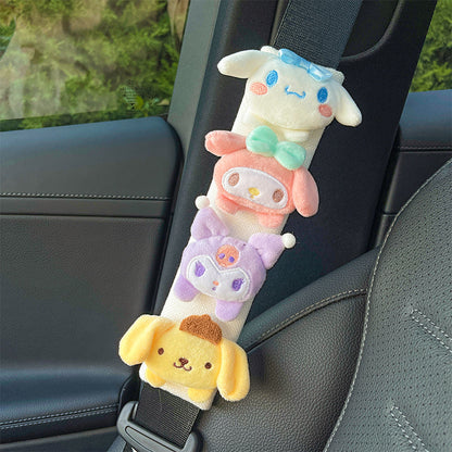 Cartoon Car Seat Belt Shoulder Cover - Soft Travel Cushion One-Piece – view 8