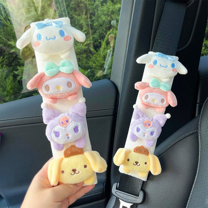 Cartoon Car Seat Belt Shoulder Cover - Soft Travel Cushion One-Piece – view 9