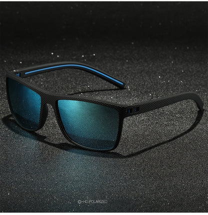 Polarized Sunglasses 5 Pack - Square Frame TAC Color Coated Lenses Anti-Glare UV Protection for Men Women, Bulk Sunglasses Set for Driving Fishing Beach Outdoor, Stylish Summer Eyewear