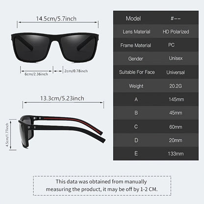 Fashion Sunglasses 12-Pack Classic Square Retro Designer Style Unisex PC Frame Lenses Multi-Color Set for Men and Women Beach Outdoor Daily Leisure Eyewear