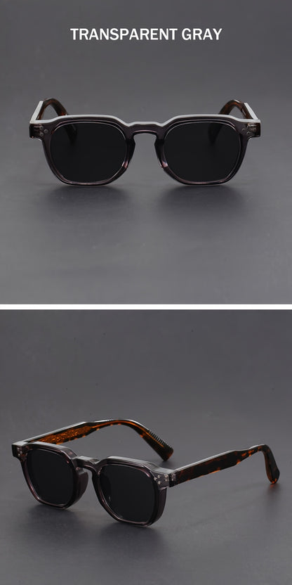 Fashion Sunglasses Polygonal Full Frame – Bohemian Style AC Lens Eyewear for Men & Women, Trendy Geometric Shades for Photography, Parties & Casual Wear, Ideal Gift, 6 Colors