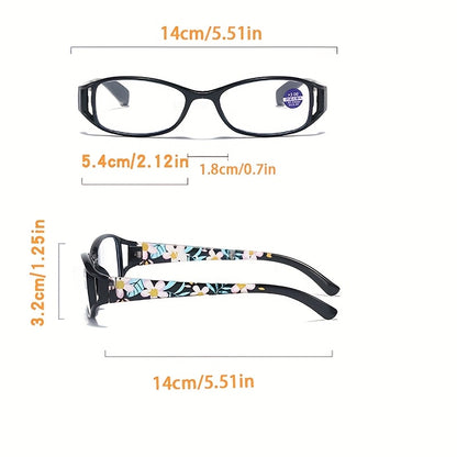 Folding Reading Glasses 3-Pack Unisex Elegant Business Style Mixed Colors Portable Compact Readers for Men and Women Strengths 1.0x to 4.0x All Face Shapes