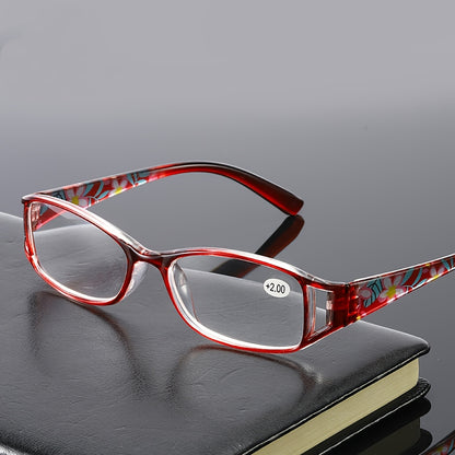 Photochromic Reading Glasses 3-Pack Floral Frame Women Light-Activated Color Changing Lenses Ultra-Lightweight Comfortable Readers Magnification +100 to +400