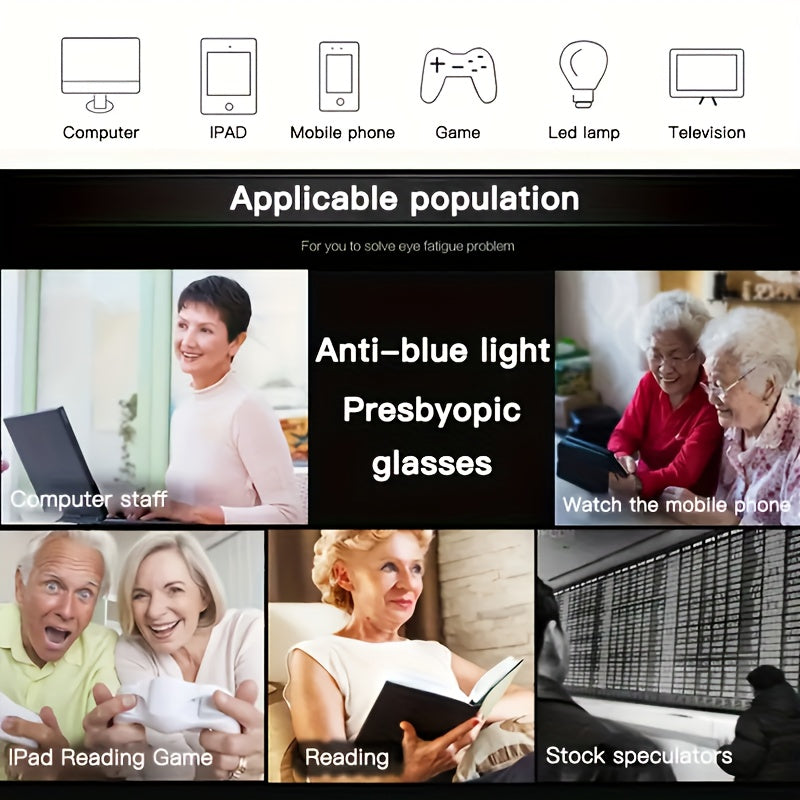 Reading Glasses 5-Pack Rectangular Color-Block Striped Temple Design Unisex Fashionable Comfortable Readers for Men and Women Magnification 1.0x to 4.0x Daily Office Use