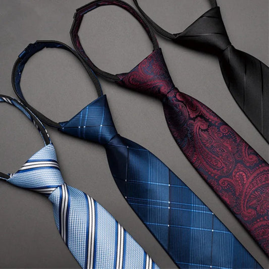 Collar Accessory - Zipper for Men No-Tie Instant for Blazer Suit Dress Shirt Lab Coat - Quick - main product view