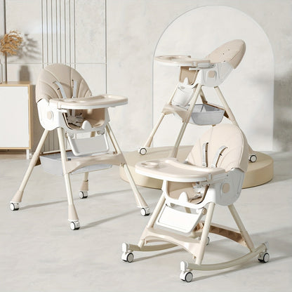 Convertible Baby High Chair - Adjustable Dining Rocker – view 3