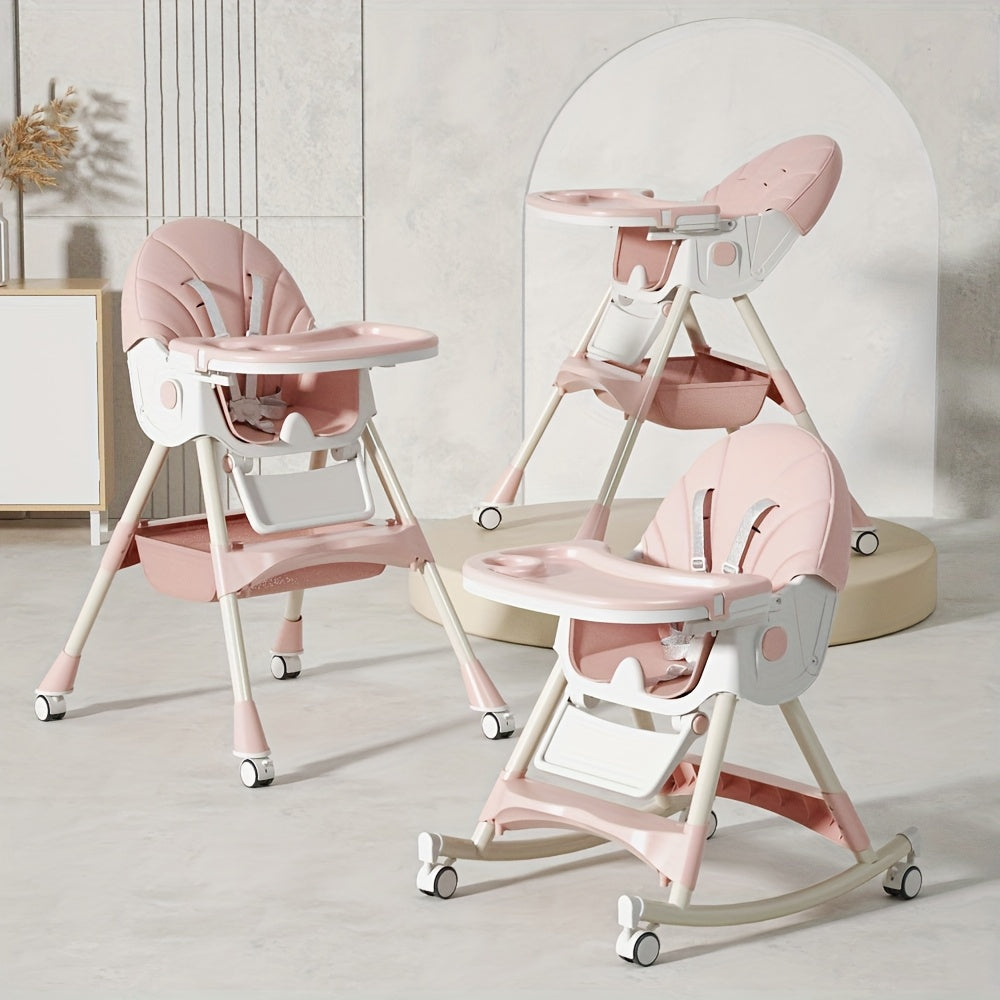 Convertible Baby High Chair - Adjustable Dining Rocker – view 7
