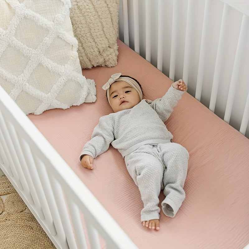 Crib Bedding - 2-pcs Breathable Muslin Cotton – view 3