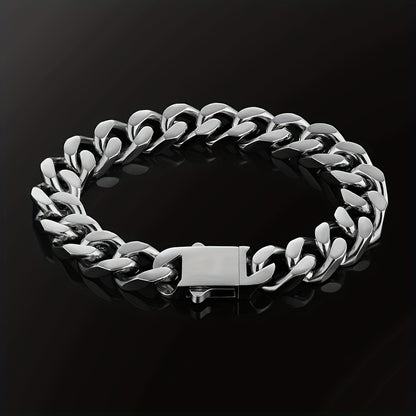 Cuban Link Chain Necklace - Bracelet Men 14mm Miami Hip Hop Chunky Thick for Men Boys Streetwear - product detail view 3