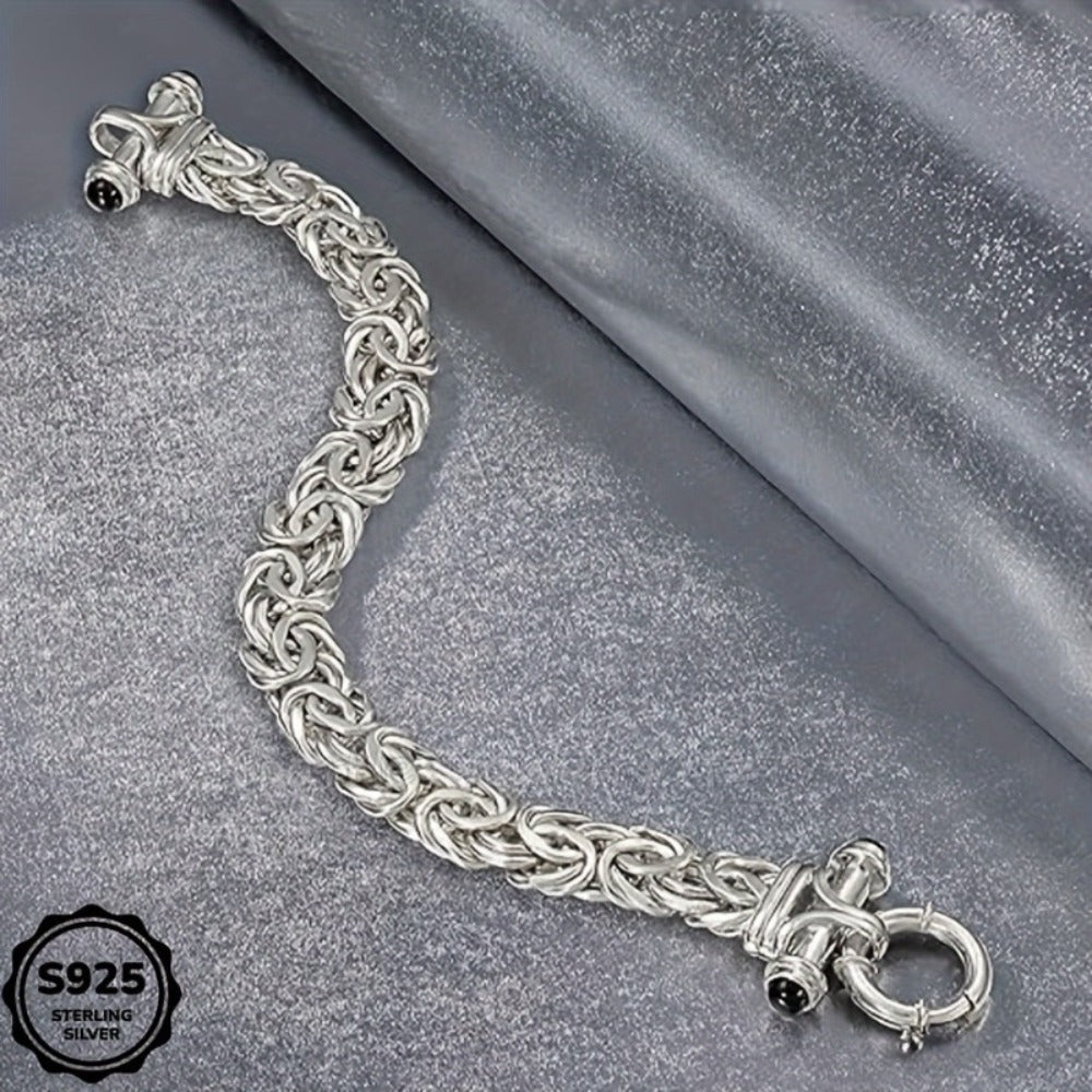 Cuff Bracelet - 925 Sterling Silver for Women Classic Elegant Bangle Gift Box Included - product detail view 2