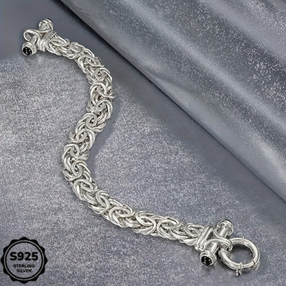 Cuff Bracelet - 925 Sterling Silver for Women Classic Elegant Bangle Gift Box Included - product detail view 2