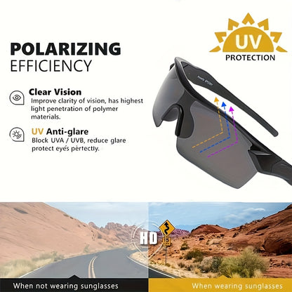 Polarized Sunglasses 6-Pack Ultra-Light PC Frame Unisex Fashion Eyewear for Men and Women Driving Daily Commute Summer Leisure Holiday Gift Set