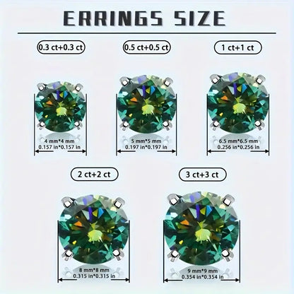 S925 Silver Earrings for Women 2 Pack - Exquisite Luxury Hypoallergenic Stud Drop Earrings Set, Elegant Gold Silver Tone Earring Gift for Birthday Party Daily Wear Men and Women