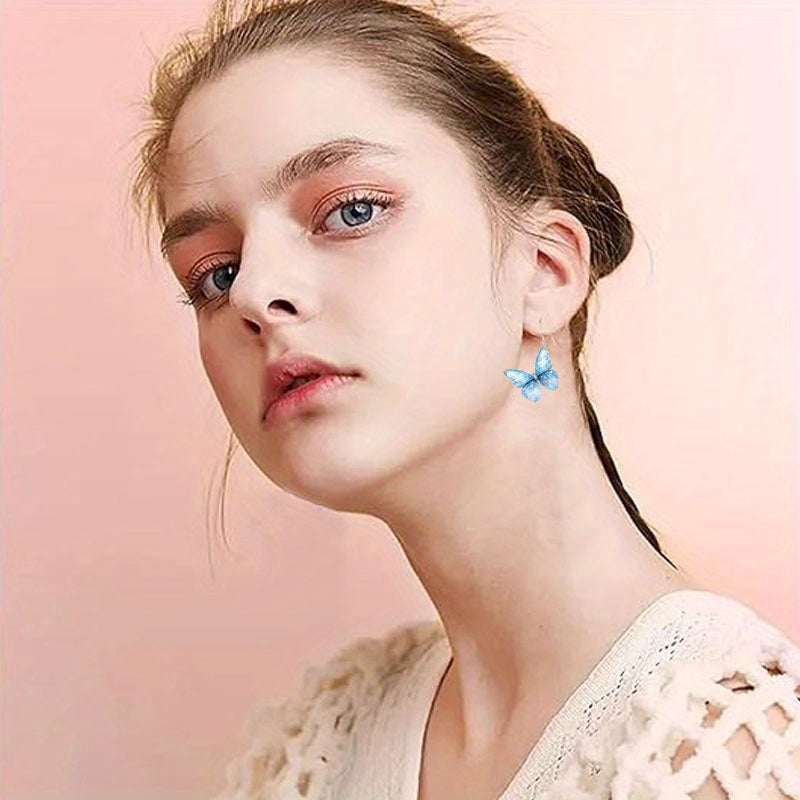 18pcs/9 Pairs of Colorful Elegant Colorful Pendant Earrings Set, Stylish Earrings Everyday And Banquet Occasions- All Seasons, Gifts