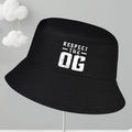 Respect The OG Original Gangsta O Bucket Hat <Unisex Men> Tennis Skate Bucket Hat