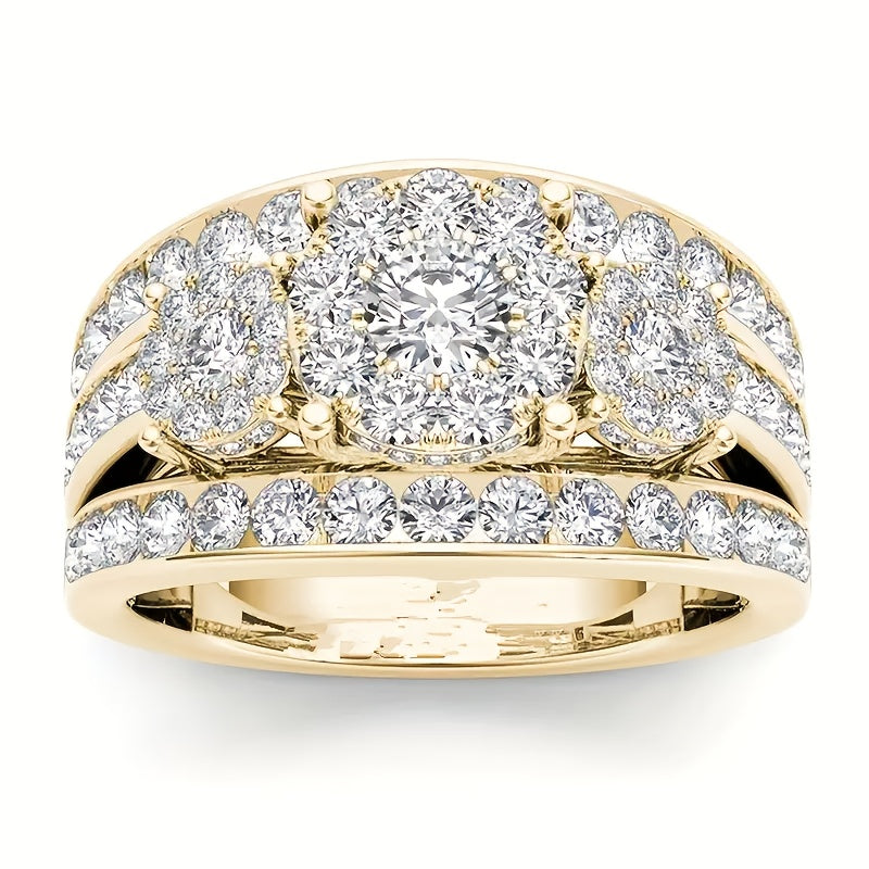 [Wedding Ring Sets] 9 Classic Women's Multi-Style Wedding Ring Sets, Including Synthetic Zirconia Rings, Perfect for Daily Women's Clothing, Jewelry, And Additions