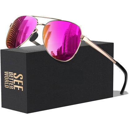 Polarized Sunglasses 59mm Unisex Mirrored & Non-Mirrored Driving Outdoor Eyewear for Men and Women UV Protection Stylish Shades Multi-Color Options
